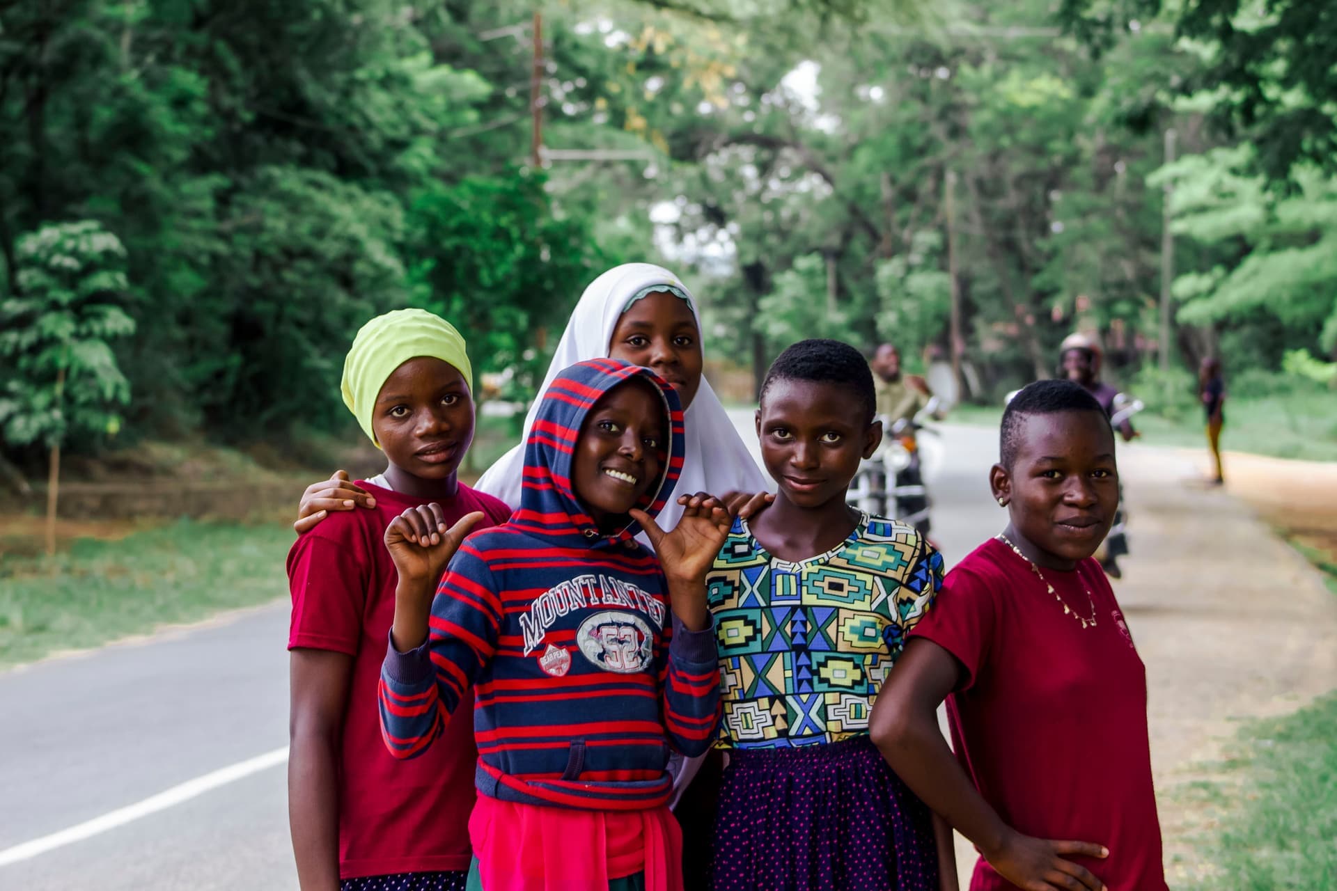 Children supported by Kids Without Borders partners